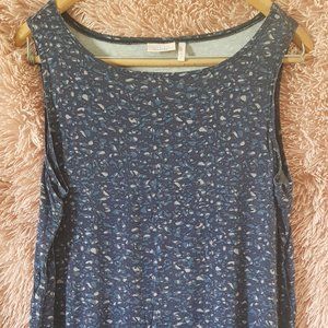 LOGO Layers by Lori Goldstein Printed Knit Tank